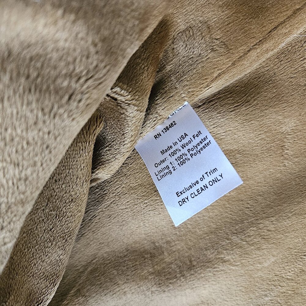 NWT Little Goodall Fantastic Little Fox Coat 🦊 Wool Button Duffle Jacket - 4T - Picture 11 of 13